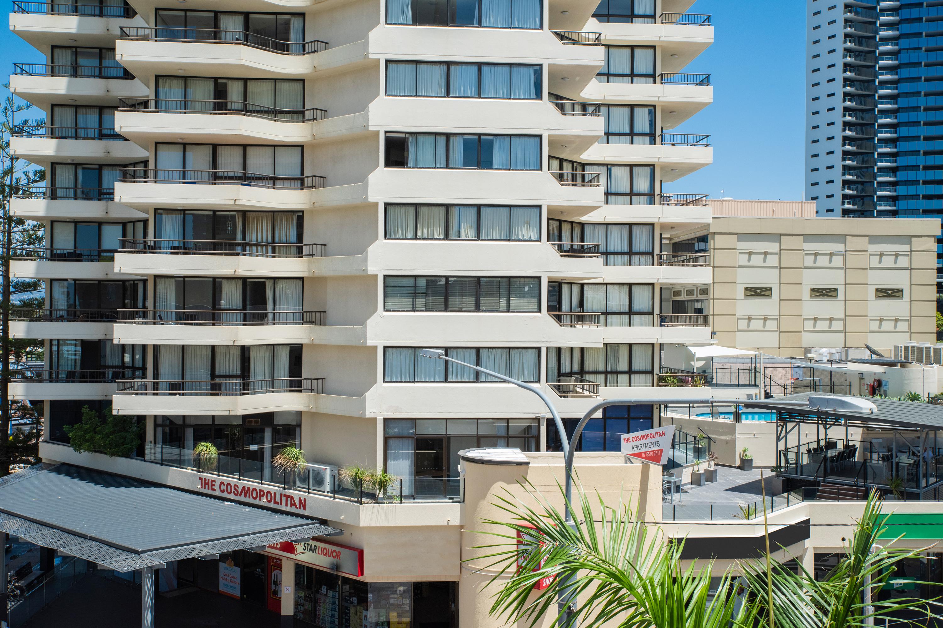 Breakfree Cosmopolitan Apart otel Gold Coast Dış mekan fotoğraf